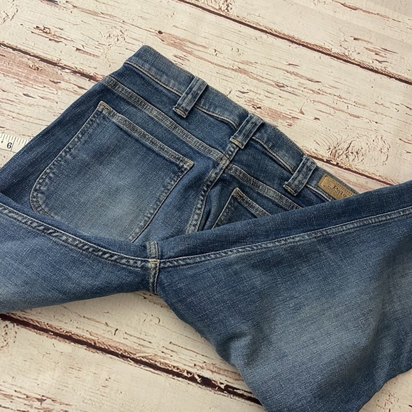 Polo Ralph Lauren Embroidered Floral Flare Denim Jeans Size 29 Inseam 32" - Picture 15 of 15